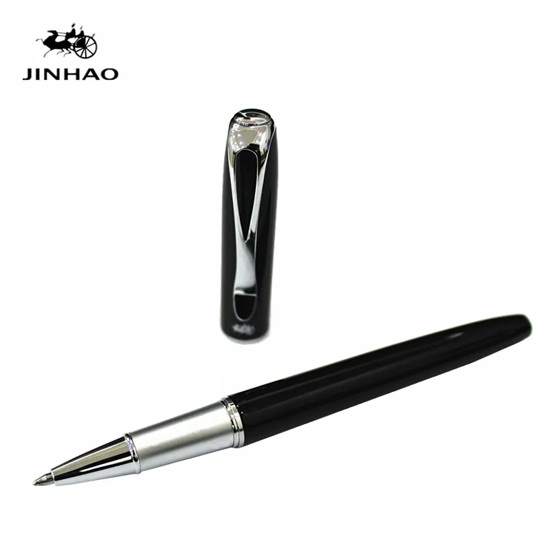 Jinhao Y6 Роскошные Металлические роллербол 0 5 мм Школьные принадлежности Ручки для