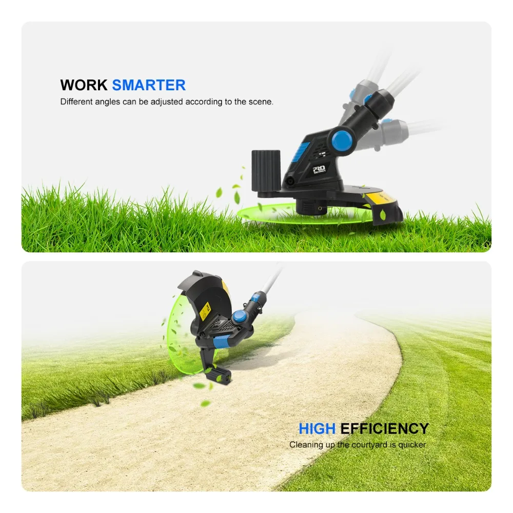 20V Electric Lawn Mower 2000mAh Li-ion Cordless