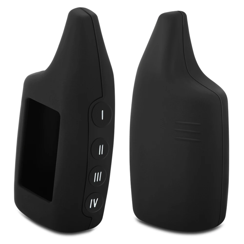 

M5 Silicone Key Case for Scher-khan Magicar 5 6 M6 Russia Version Two Way Car Alarm LCD Remote Controller Shell Cover
