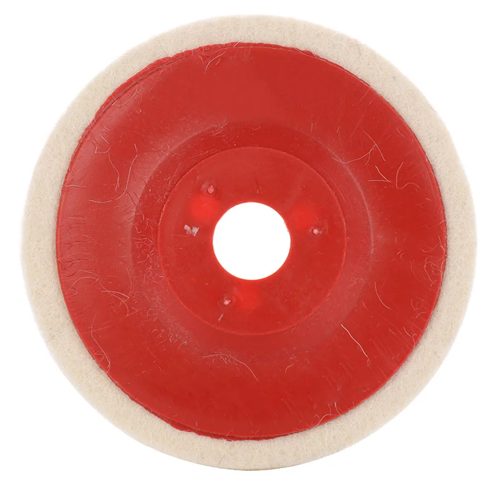 Шерсть полировка колеса Полировка колодки угловая шлифовальная машина колеса войлочный полировальный диск для металла мрамор стекло Керамика 100 мм