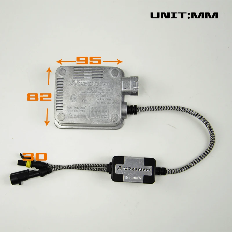 Aozoom 1 шт. 12 в 75 Вт HID балласт новейший дизайн Быстрый старт высокой мощности и высокого качества 2 года гарантии балласт