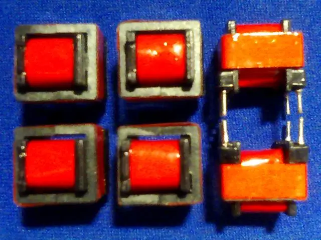

50pcs EE10-Q8 Flashlight Charging Horizontal High Frequency Transformer