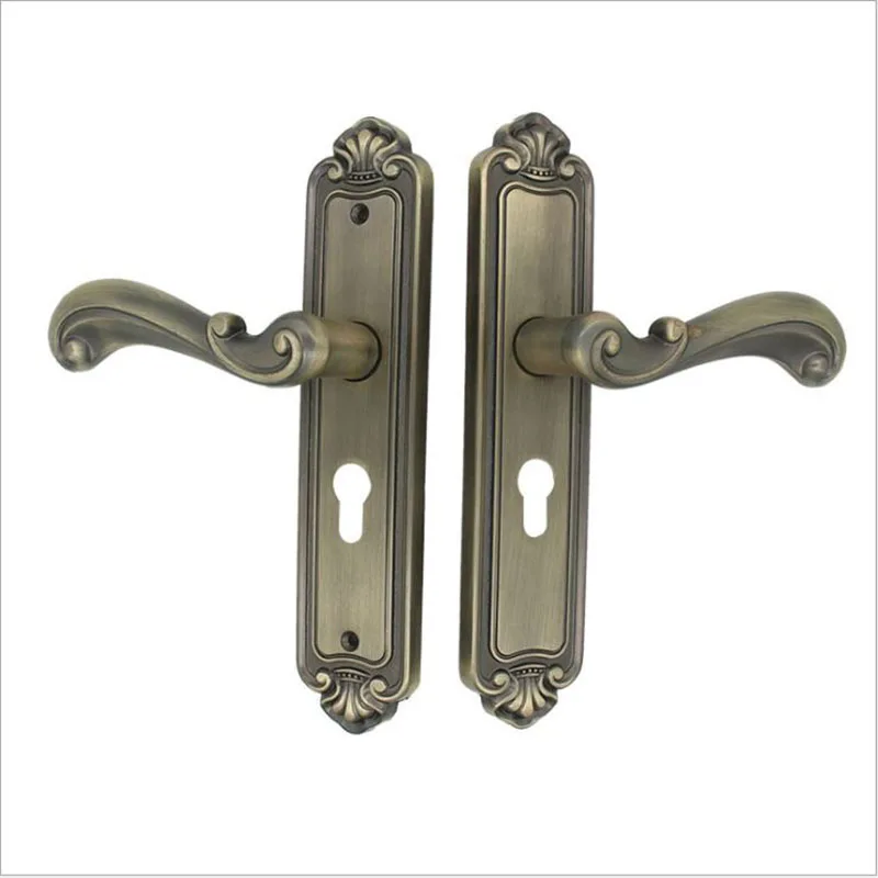 

Door locks European aluminum alloy door locks indoor bedroom door locks handle locks