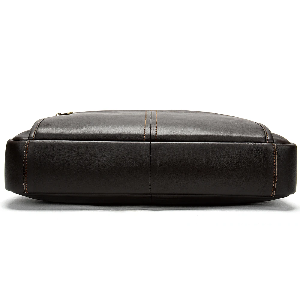MVA men's briefcase/genuine Leather messenger bag men leather/business laptop office bags for men briefcases men's bags 8572