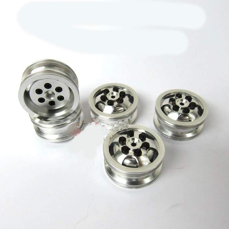 

5PCS Aluminum Alloy Wheel Hub Upgrade Modify Parts Wheel Rim fr RC Car Model WPL FJ40 C34 Toyota FJ CRUISER DIY Spare Parts