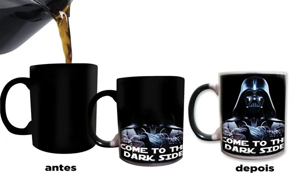 Star wars mugs star wars gifts cups Darth Vader mugs morphing heat reveal coffee mug heat
