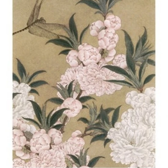 Cherry Blossoms and Dragonfly Poster Print (8 x 10)