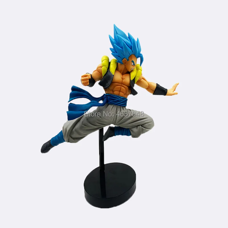 Аниме Super Saiyan Blue in Gogeta VS Broli экшн фигурка ПВХ модели игрушки 23 см|Игровые фигурки и