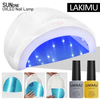 

Lakimu New Smart UV LED Nail Lamp for Nails Art Drying Machine for Drying Uv Led Lamp SUN-ONE Hot Sale Gel Nail Dryer