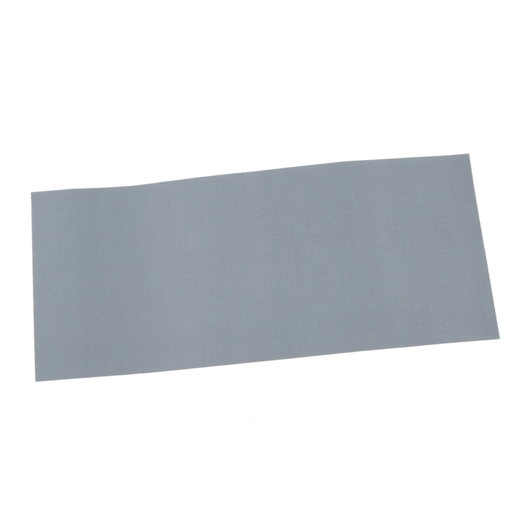 

Waterproof Nylon Fabric Awning Tent Repair Tape Tarpaulin Canvas Canopy Waterproof Stick Patch Gray 178 x 75mm