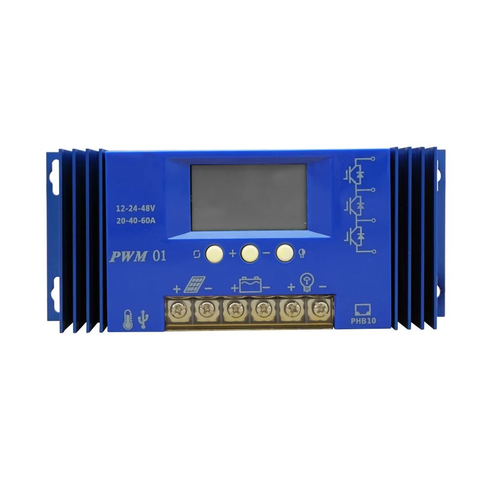 

FISTERS 60A Discharging Solar Charge Controller for Autoswitch Solar Panel 1500W For Battery Charging