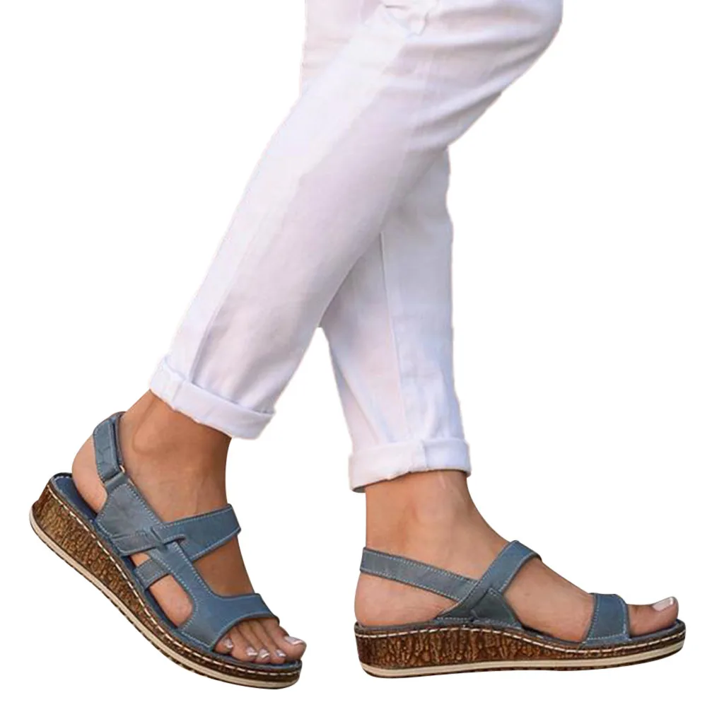

women sandals 2018 platform sandals wedges shoes women sandals 2019 fashion summer shoes woman flat#G3