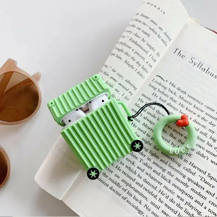 Костюм чехол силиконовый Анти-Царапины протектор чехол Обложка для Apple Airpods NK-шопинг