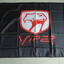 Флаг с изображением гадюки для автопоказа, viper баннеры на машину, 90X150 см размер, полиэстер