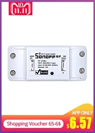 SONOFF мост RF Wifi 433 МГц с датчиком движения PIR 2 RIR DW1 беспроводной детектор 433 пульт дистанционного управления Умный дом Безопасность