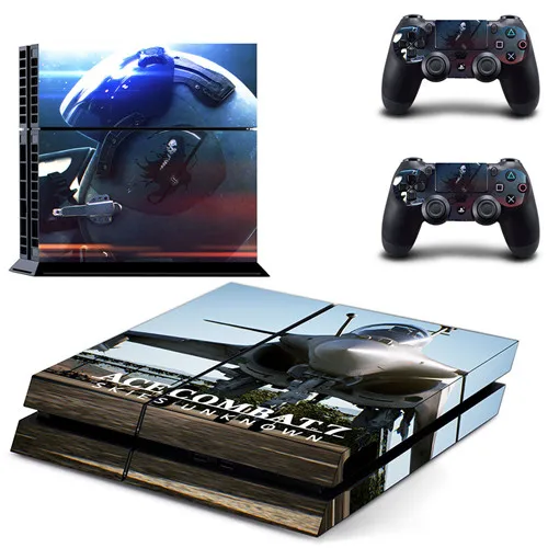 Ace Combat 7 Skies Unknown наклейка для PS4 наклейка для консоли playstation 4 и 2 контроллера наклейка для PS4 s Наклейка - Цвет: GYTM2397