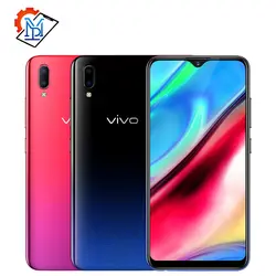 Vivo Y93 мобильный телефон 6,2 дюймов капля воды Экран 4 Гб Оперативная память 64 Гб Встроенная память Snapdragon439 Octa Core Android 8,1 4030 mAh Face ID смартфон