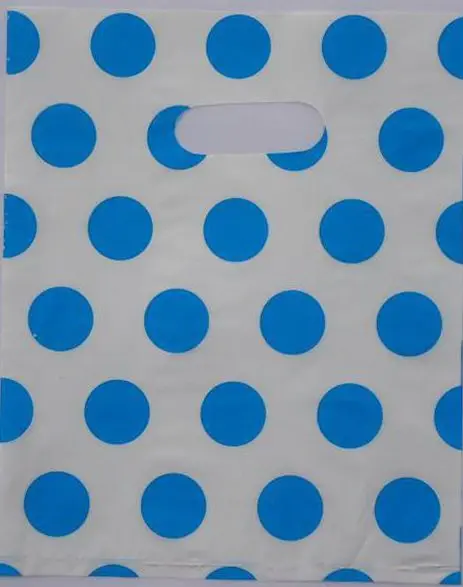 500 шт. 15x20 см синий, белый дизайн подарок Сумки Пластик бутик Чехлы покупки подарок Вышивка Крестом Пакет сумка 01502069