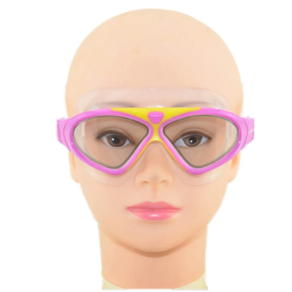 New Professional Adult Kid Adjustable Swim Glasses Professional Anti Fog UV Swimming Goggles