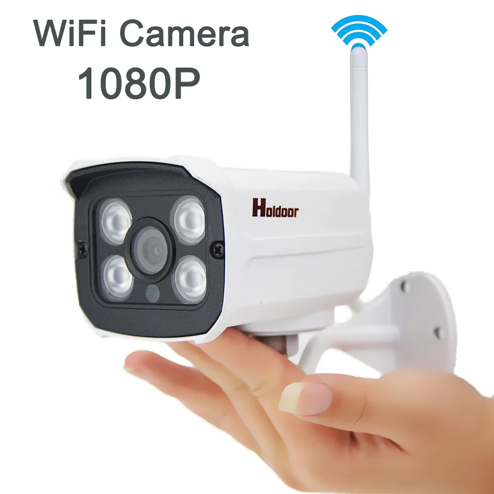 

Wireless 1080P IP Network Camera Outdoor Webcam Camera Built in IR Cut P2P Night Vision wifi camera Support 64G Micro SD Card