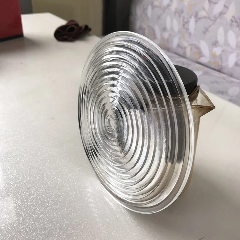 Diameter 80-250mm Round Borosilicate Glass Fresnel Lens Spotlight