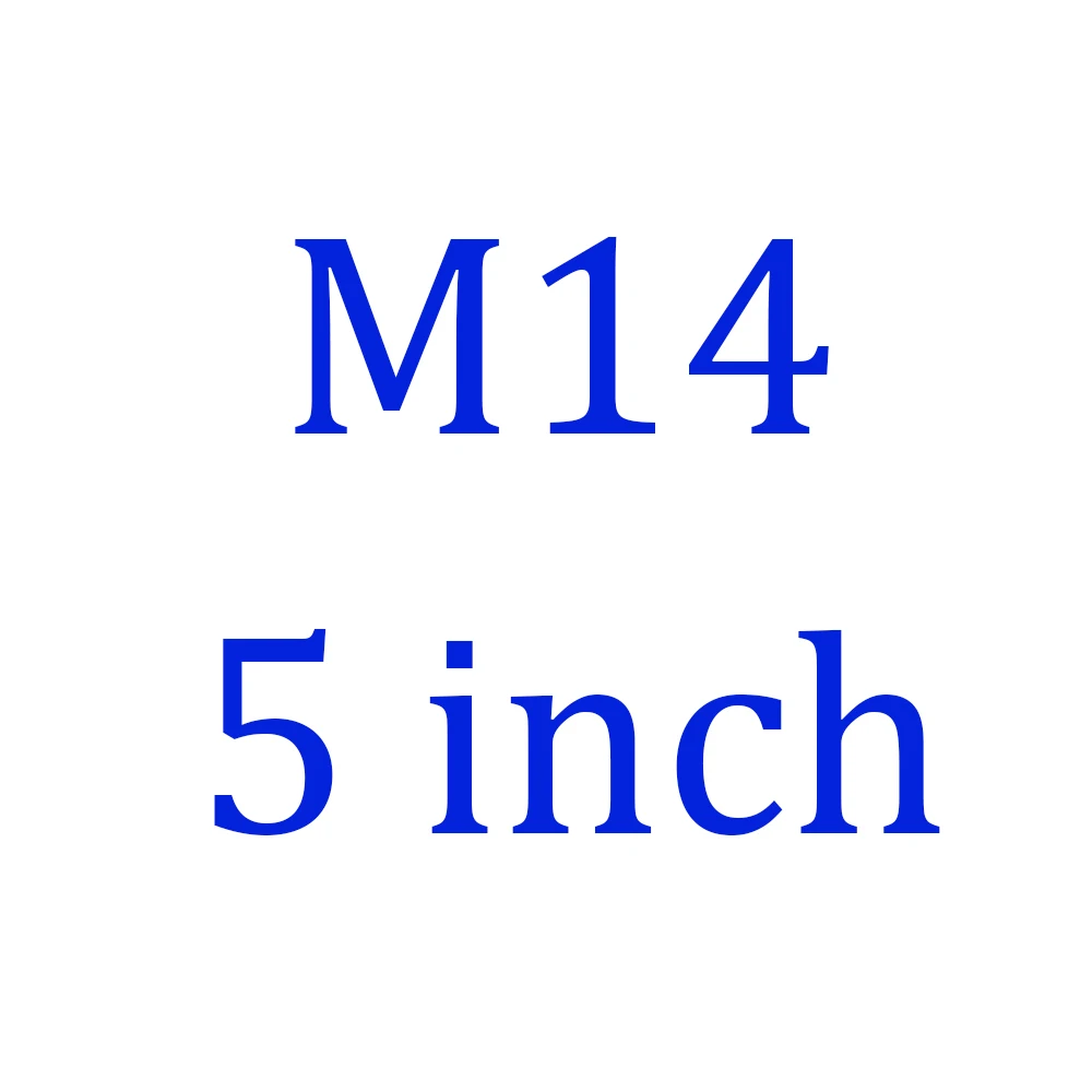 M14, M10, " /4"/" /6", полировочная пластина, подложка, автомобильная полировальная подушка, 75100125150180 мм - Цвет: M14 5 inch