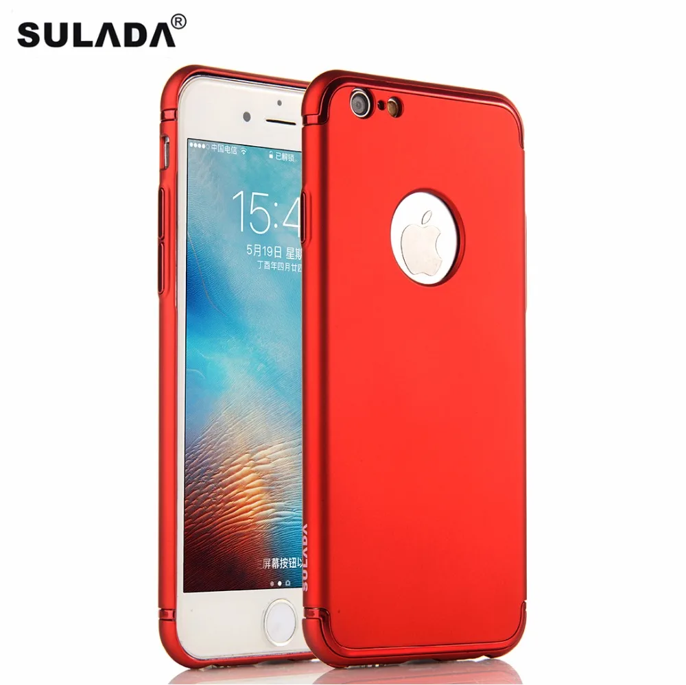 SULADA Full Protection PC Hard Case for iPhone 6 6s Luxury