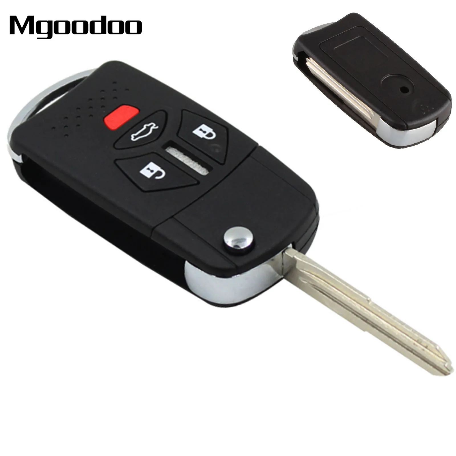 

3+1 BTN Replacement Flip Folding Fob Keyless Remote Key Shell Case Cover For Mitsubishi Galant Eclipse Lancer Endeavor Outlander