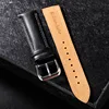 REMZEIM Leather Watchband Strap 16 / 18 / 20 / 22 / 24 MM Stainless Steel Buckle Men Women Replace Band Watch Accessories ► Photo 2/6