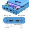 DIY 18650 Charger Power Bank Box Multi-color 8*18650 Battery Portable Case Power Bank Shell LCD Display External Box No Battery ► Photo 3/6