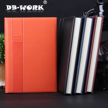 

2019 Business Leather Notebook High-grade office supplies notepad business stationery notebook faux fur hardfaced A5 diary book