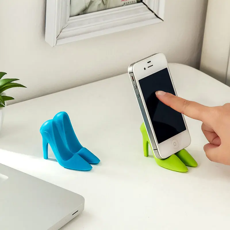 

Heel Shoes Model Universal Stand Mobile phone used 3D Holder Phone Holder For Andrews 1pair holder