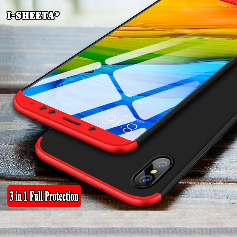

Shockproof Slim Hard Cases for Redmi Note 5 6 Pro Plus 360 Full Protection Cover for Xiaomi Mi A1 A2 MIX 2s Max 3 2 8 Lite Case