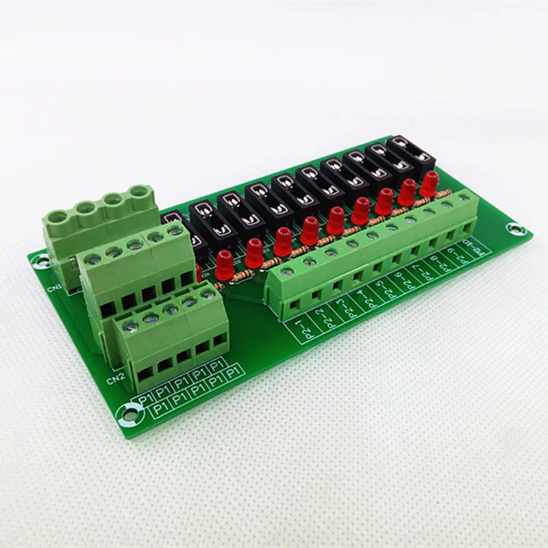 Fuse Module,10 Position Fuse Panel Mount Power Distribution Module