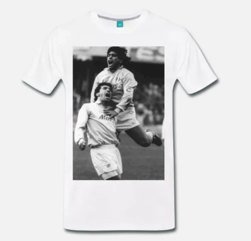 

T-SHIRT DIEGO MARADONA CARECA NAPOLI CALCIO VINTAGE ANNI 80 2 S-M-L-XL-2XL-3XL