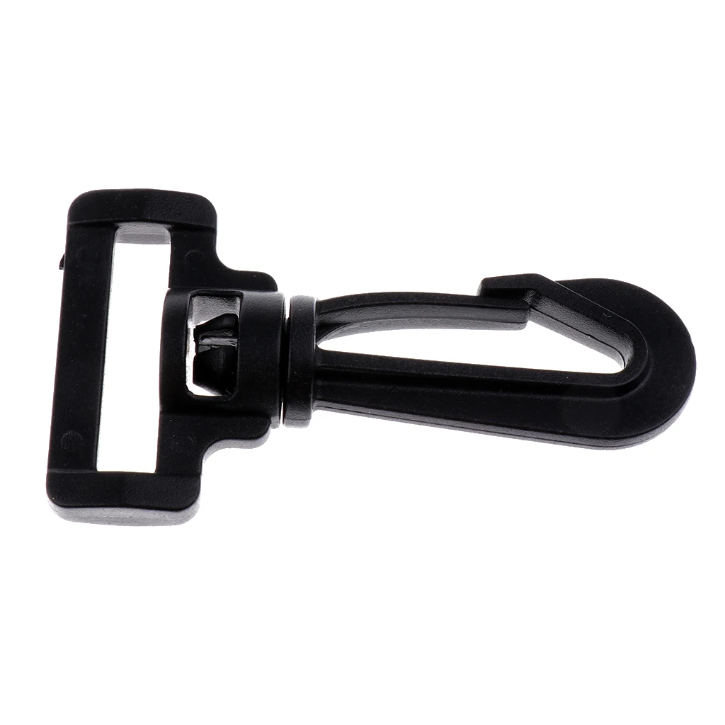 10Pcs 2/2.5/3/3.8mm Plastic Swivel Snap Hooks Buckle Hardware Paracord Outdoor Backpack Straps Webbing Bag Parts Accessories