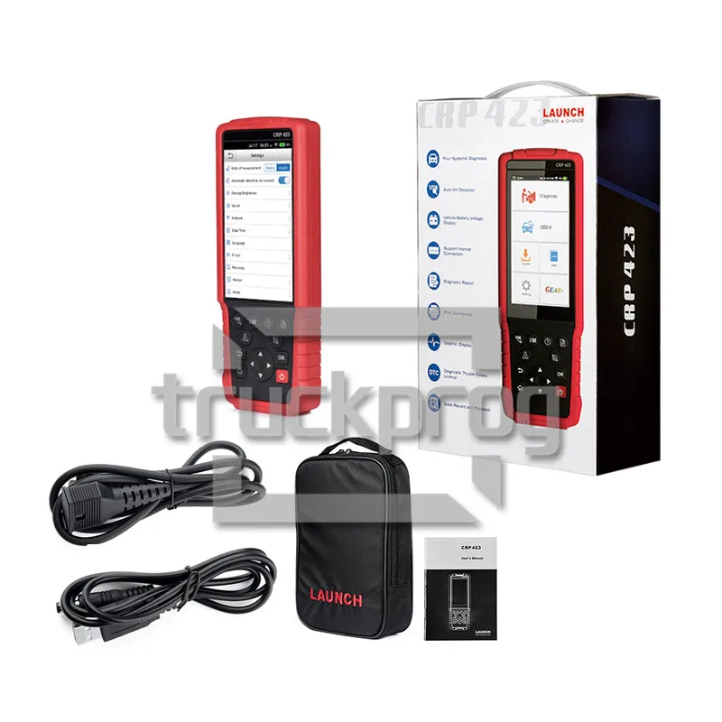 OBD2 OBDII Diagnostic Sanner CRP423 Airbag/ABS/Engine Diagnosis LAUNCH X431 CRP 423 Code Reader Car Tool | Автомобили и мотоциклы