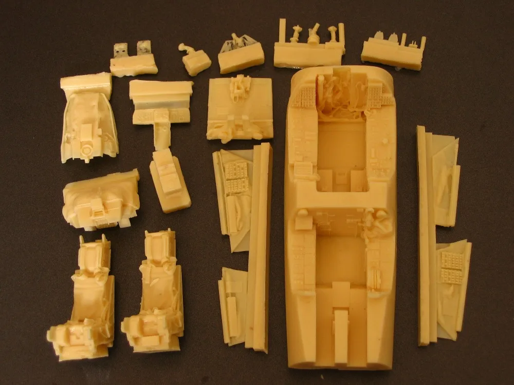 

1/48 F-14D Tomcats cockpit transformation pieces. (For Hasegawa)