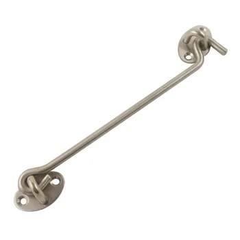 

2pcs 8inch Cabin Hook Stainless Steel Cabinet Door Window Stay Catch Eye