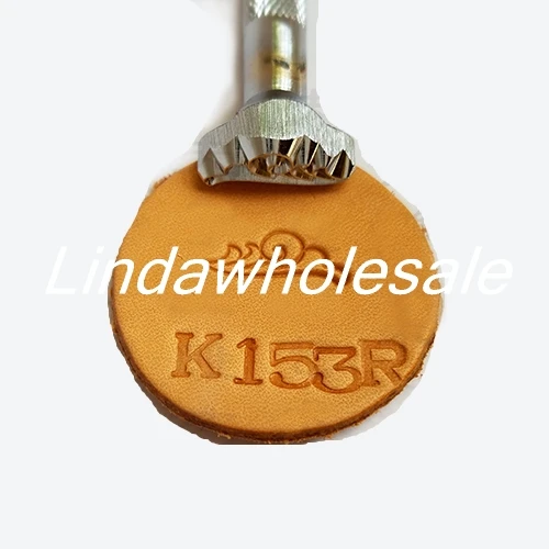 Японский инструмент для печати на коже K153R/K153L штампы кожевенного ремесла