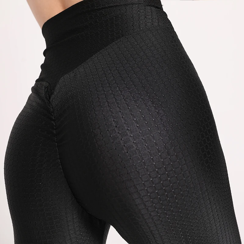 

SVOKOR Sexy Fitness Leggings Woman High Waist Slim Workout Pants Elasticity Bodybuilding Leggings