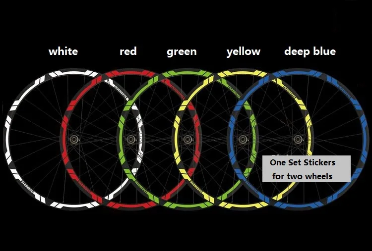 Cheap Two Wheel Sticker Set for SHIMANO 776 Mountain Bike Bicycle Rim Reflective MTB 1 Cheap Two Wheel Sticker Set for SHIMANO 776 Mountain Bike Bicycle Rim Reflective MTB 1