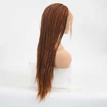 Qqxcaiw Dlinnye Sinteticheskie Kruzhevnye Perednie Pariki Dlya Zhenshin Afro Amerikanskie Pletenye Iskusstvennye Kosy Dlya Volos Pariki Kupit Nedorogo V Internet Magazine S Dostavkoj Sravnenie Cen Harakteristiki Foto