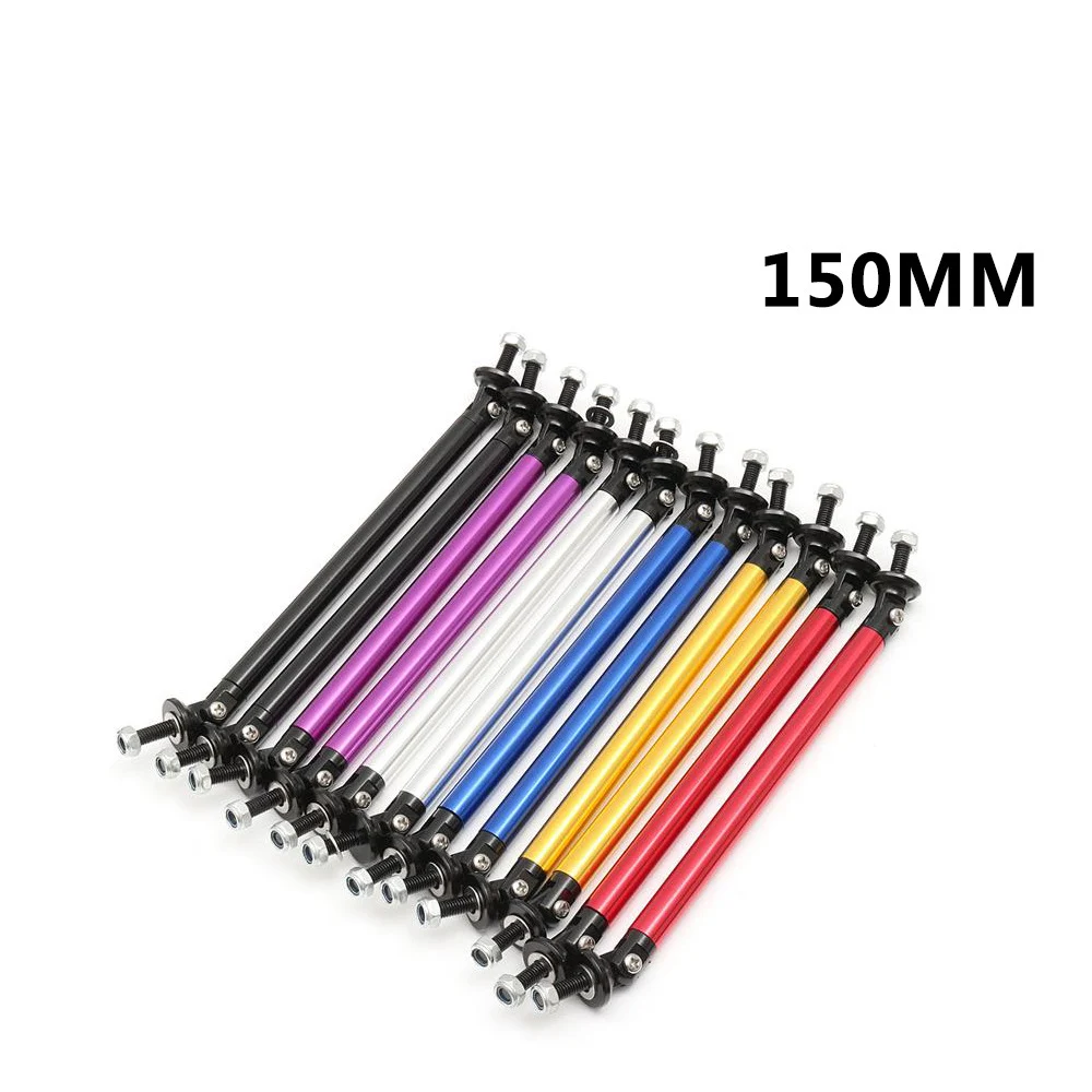 

2pc 150mm Car Universal Race Adjustable Front Rear Bumper Wind Splitter Protector Rod Support