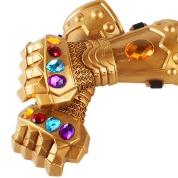 

10"Avengers Infinity BOSS War Megamind Thanos Gloves Cosplay 1:1 PVC Action Figure Collectible Model Toy 25CM OPP T17