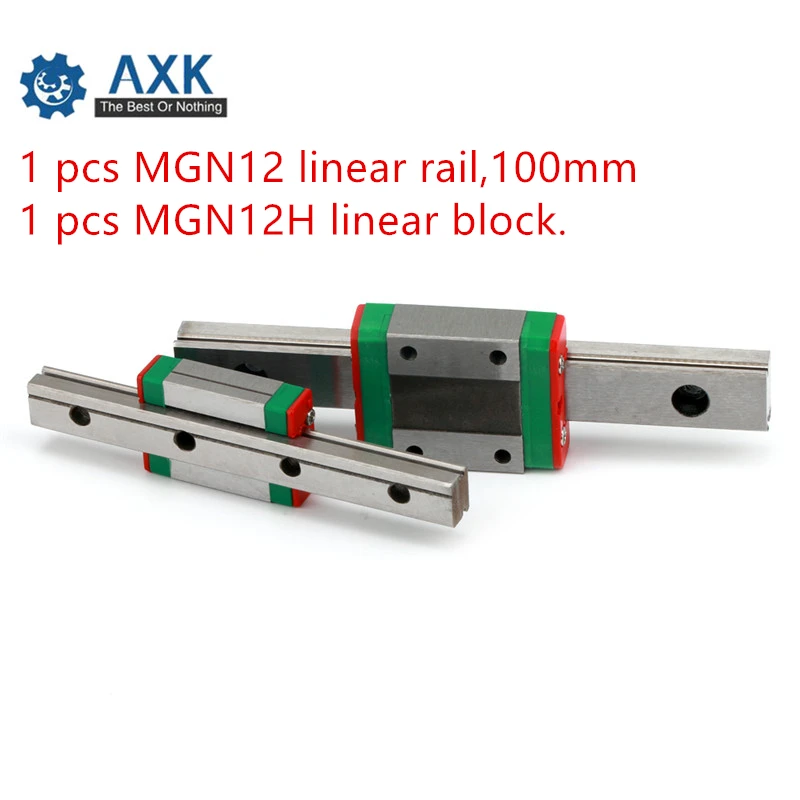 Линейная направляющая каретки для 3d принтера Kossel 12 мм 100 набор Mgn12 Cnc 1 шт. движения