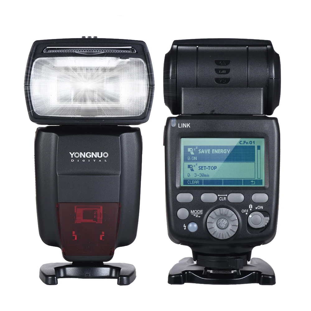 

YONGNUO YN720 Flash Speedlite Wireless Flash Master Slave Speedlite GN60 LCD Display W/Battery for Canon Nikon Sony DSLR Camera