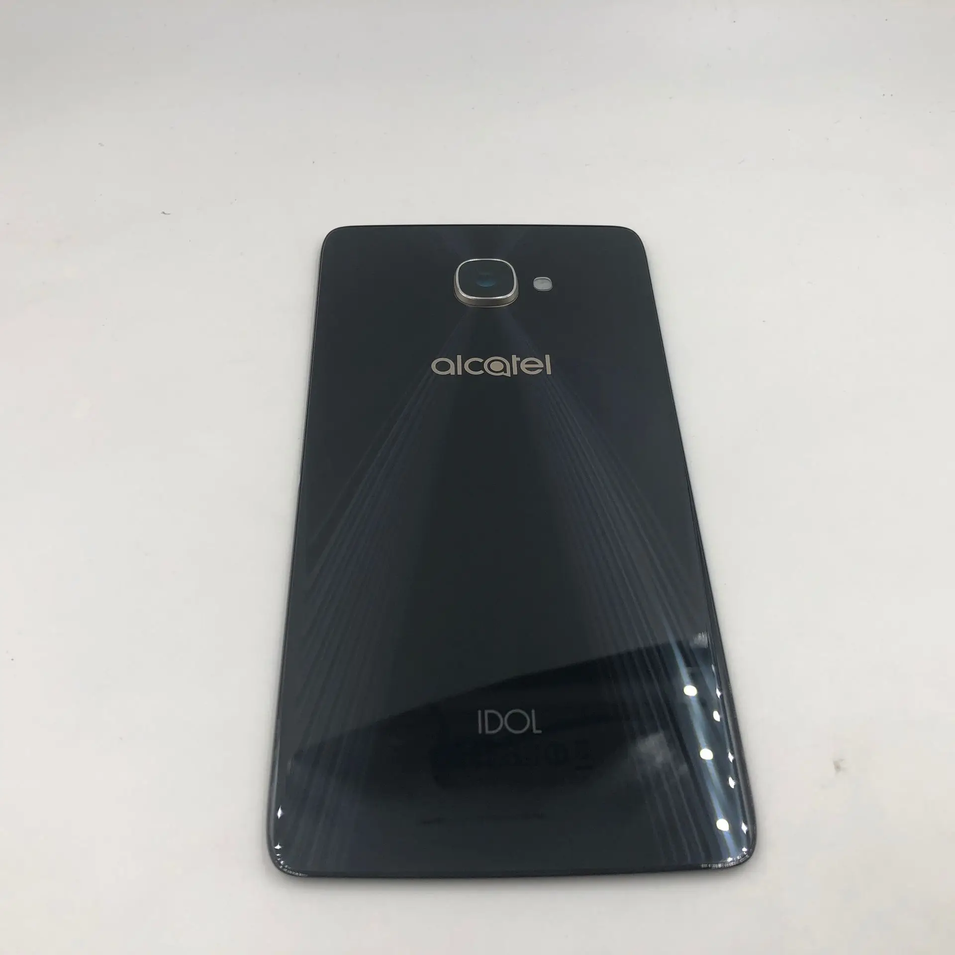 10 шт./лот Для Alcatel One Touch IDOL OT6070 6070 k 6070y 6070 стеклянная задняя крышка Корпус задняя замена крышки батарейного отсека часть