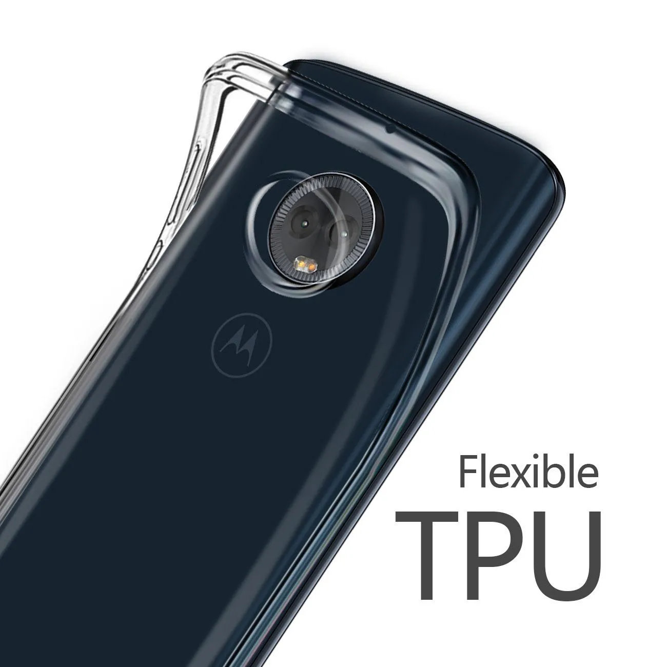 2018 واضح لينة TPU حالات لموتورولا موتو G6 زائد اللعب جراب هاتف شفاف سيليكون الغطاء الخلفي MotoG6 G6Play G6Plus أكياس الجل