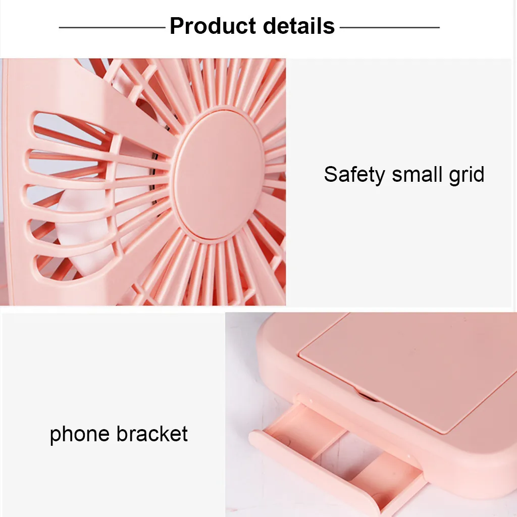 Новинка 2019 популярный многофункциональный портативный складной USB вентилятор с